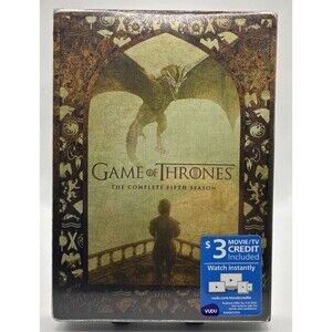 Game of Thrones: The Complete Fifth Season (DVD, 2015) New - SEALED